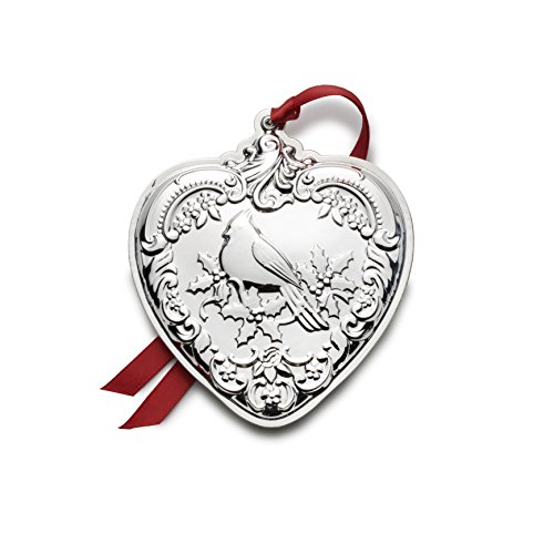 Wallace 2016 Grand Baroque Heart Ornament, 25th Edition