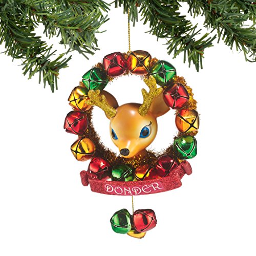 Department 56 Reindeer Tales Donder Wreath Ornament
