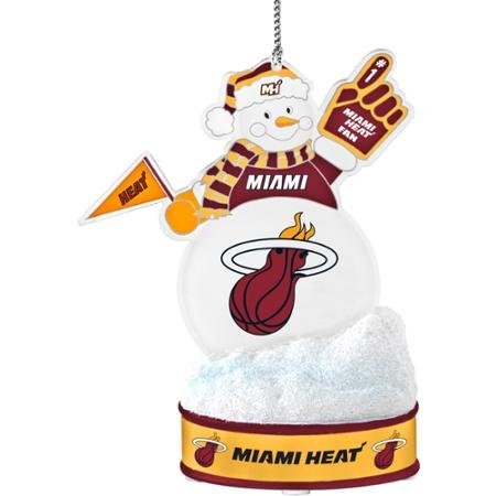 Topperscot by Boelter Brands NBA LED Snowman Ornament Miami Heat WLM