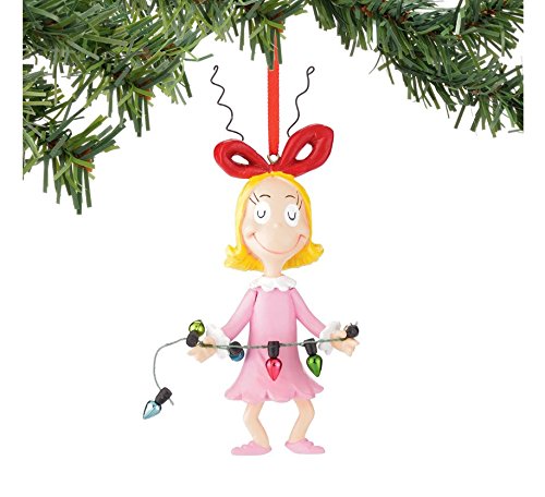 Department 56 Dr. Seuss “Cindy Holding Lights” Christmas Ornament #4044931