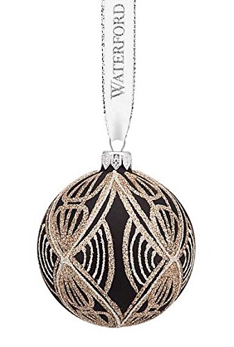 Waterford Bow Tie Ball Ornament