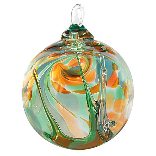 Glass Eye Studios Spirit Ball Winter Sunset Ornament