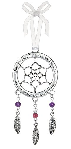 Dream Catcher Ornament – Dreams are whispers from the soul, a quiet wish your heart makes.