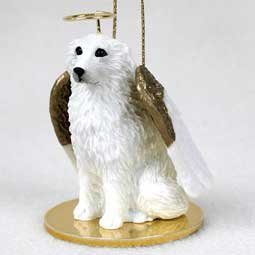 Great Pyrenees Angel Dog Ornament