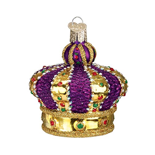 Old World Christmas Crown Of Royalty Glass Blown Ornament