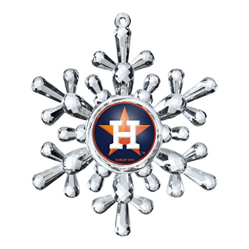 MLB Houston Astros Snowflake Ornament
