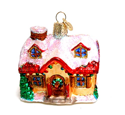 Old World Christmas Holiday Home Glass Blown Ornament