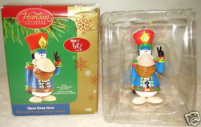 Bloom County – Opus Goes Nuts Carlton Cards 2005 Christmas Ornament