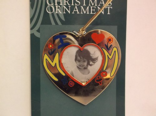 Gloria Duchin *I Love Mom* 24 Karat Goldtone Ornament Frame