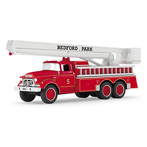 Hallmark 2016 Christmas Ornament 1959 GMC® Fire Engine Fire Brigade Ornament With Lights 14th in Series
