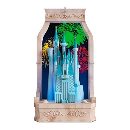 Hallmark 2016 Christmas Ornament Cinderella’s Castle From Disney Cinderella Musical Ornament With Light
