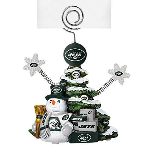 NFL New York Jets Tree Photo Holder, Green, 5″ Tall