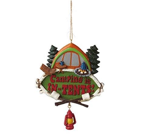 Midwest-CBK Camping is in Tents Resin Christmas Ornament
