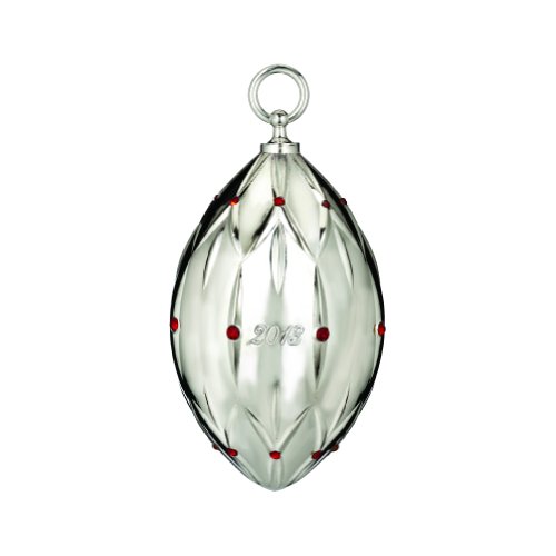 Waterford Silverplate 2013 Lismore Bauble Ornament