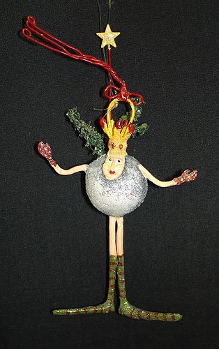 Department 56 Krinkles Belle Of The Christmas Ball Mini Ornament #37878