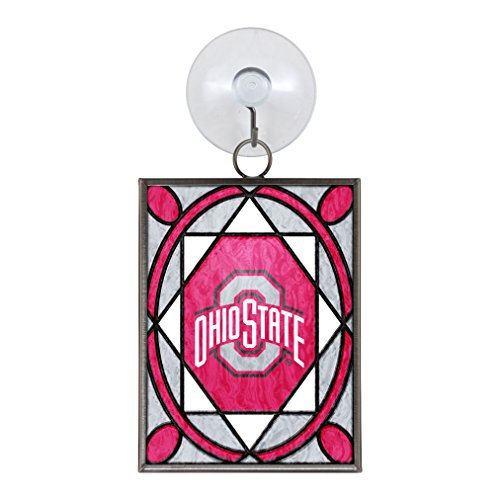 NCAA Ohio State Buckeyes Stained Glass Ornament