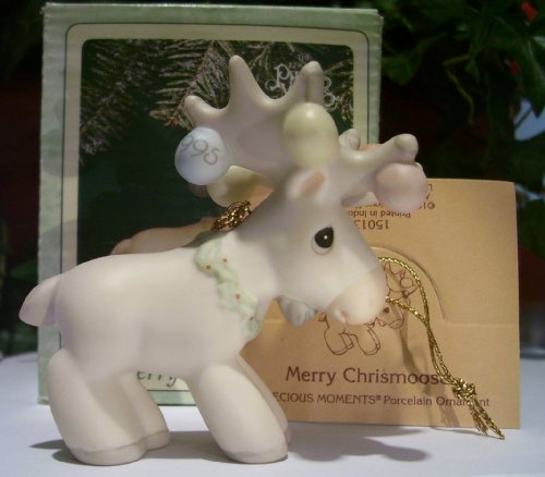 Precious Moments Ornament Merry Chrismoose