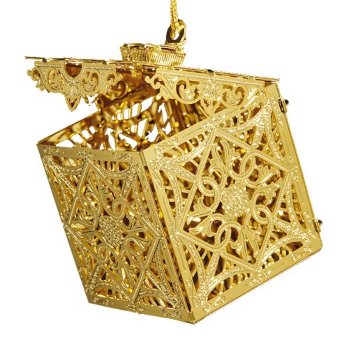Baldwin Hinged Ring Box 3-inch Ornament