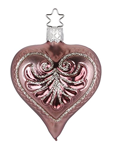 Vintage Heart, #1-251-16, from the 2016 Vintage Romance Collection by Inge-Glas Manufaktur; Gift Box Included