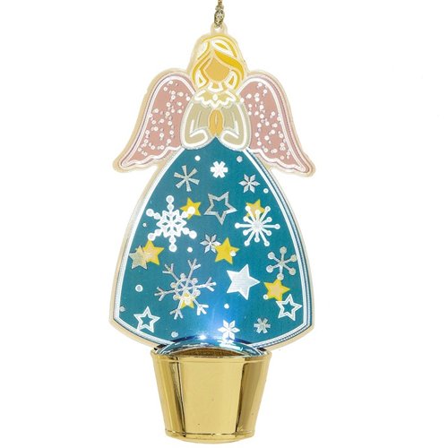 LED Lighted Angel Ornament