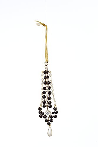 Sage & Co. XAO17054 7 Gem and Pearl Drop Ornament by Sage & Co.