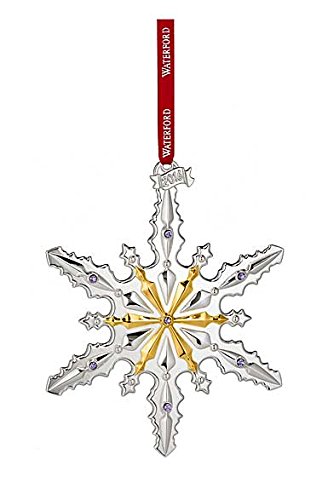 Waterford 2016 Silver Annual Snowflake Ornament