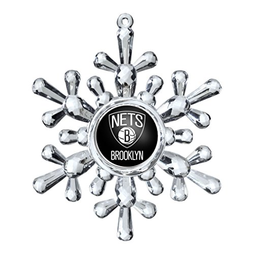 NBA Brooklyn Nets Snowflake Ornament