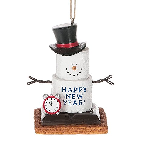S’mores Happy New Year Ornament