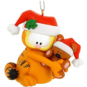Garfield and Pooky 2010 Carlton Heirloom Ornament