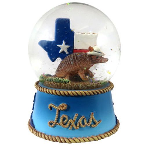 Texas Snow Globe Snow Dome- 65 MM- Top line