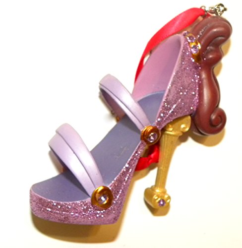 Disney World WDW Park 2015 Runway Princess Hercules Meg Megara Shoe Slipper Christmas Ornament