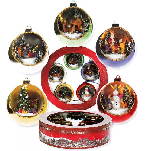 Musical Christmas Village Ornament Gift Set of 5 by Mark Roberts