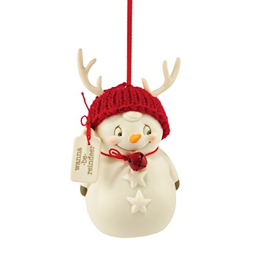 Department 56 Snowpinions From Wanna-Be Reindeer Ornament 3.98 In