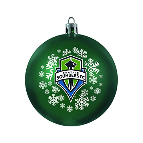 MLS Seattle Sounders FC Shatterproof Ball Ornament