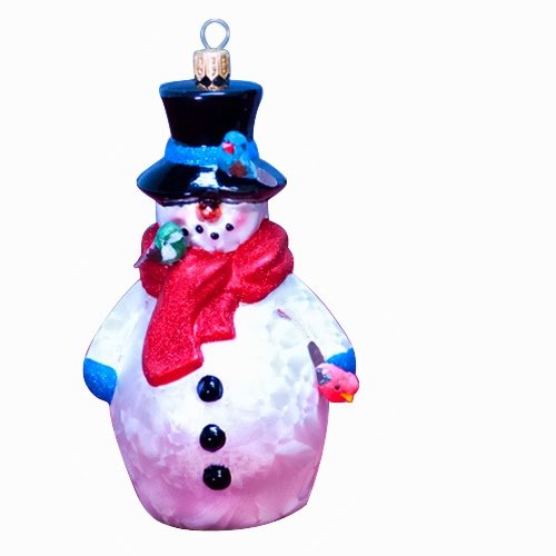 Ornaments to Remember: Snow PERSON Christmas Ornament (Birds)