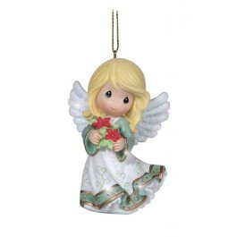 Precious Moments Angel Holding Heart Christmas Ornament 6135502