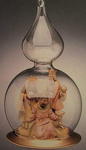 Fontanini Blown-Glass Ornament 56184 Three Kings