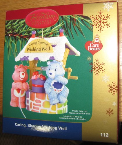 Care Bears Ornament Caring Sharing Wishing Well Mint in Box