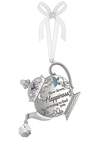 Ganz Home Decor Christmas / Spring Mother Daughter Friend Teapot Ornaments (Happiness ER40133)