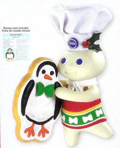 Carlton Cards Heirloom Pillsbury Doughboy Christmas Ornament with Sound