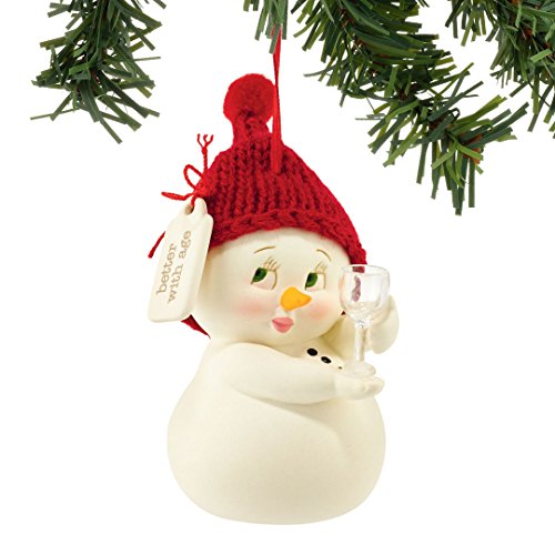Department 56 Snowpinions Better with Age Ornament 3″
