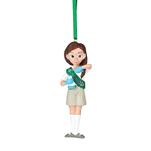 Department 56 Girl Scouts of America by Scout Junior Scientist Ornament 3.5 In