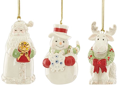 Lenox Gemmed Ornaments (Set of 3)