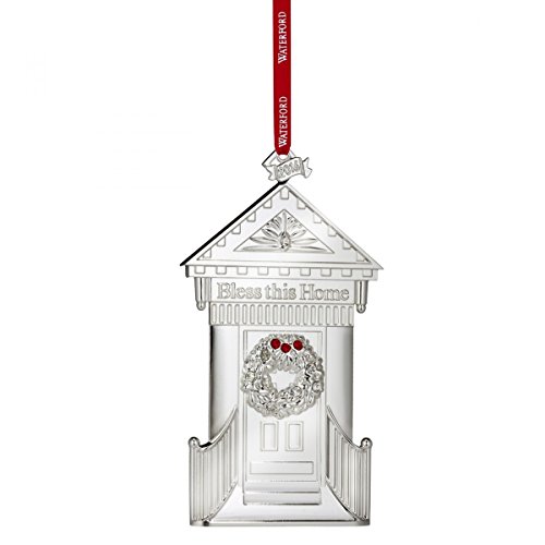 Waterford 2016 Silver Bless this Home Ornament