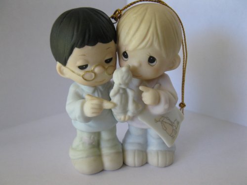 Precious Moments 20th Anniversary Commemorative Ornament #456268 (How Can Two Work Together Except They Agree)