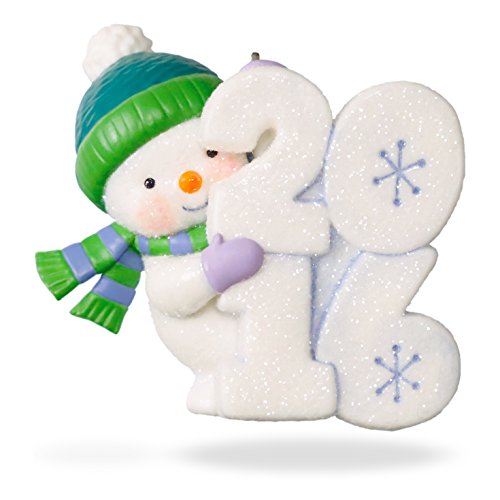 Frosty Fun Decade #7 Christmas Ornament Dated 2016 Hallmark Keepsake Ornament