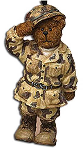 Boyds Bearstones Ornament G I Bruin Army Bear Soldier Ornament