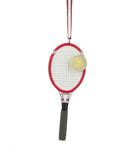 Midwest-CBK Tennis Raquet with Ball Ornament