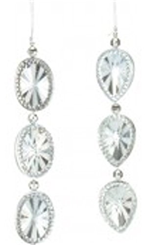 12 Mark Roberts Sparkling Jewel Ornaments 2 Assorted