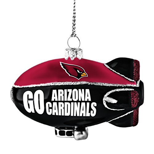 NFL Arizona Cardinals Glitter Blimp Ornament